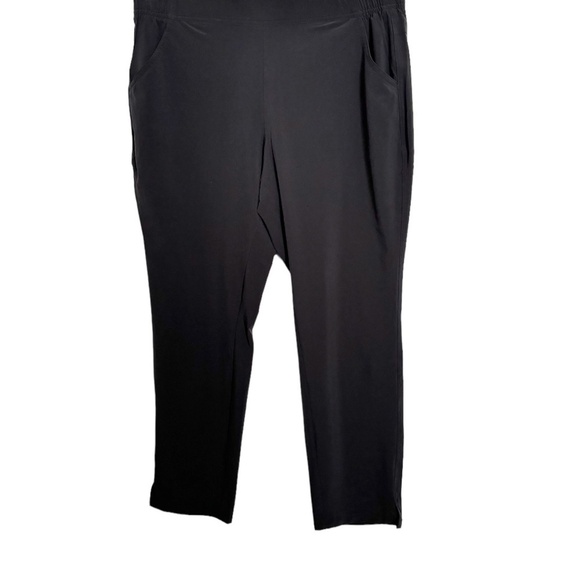 Eddie Bauer Departure Ankle Pants Size Large Regular Black - Picture 5 of 10